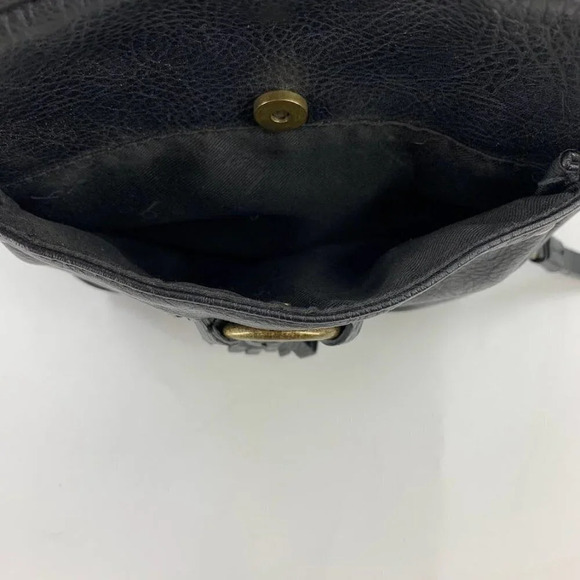 B.O.C. Born Concepts Mini Tassel Vegan Harness Pebbled Leather Storage Backpack - Picture 11 of 16